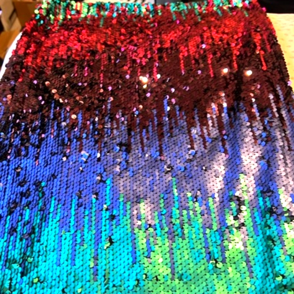 T &F fashion Sequins Midi skirt